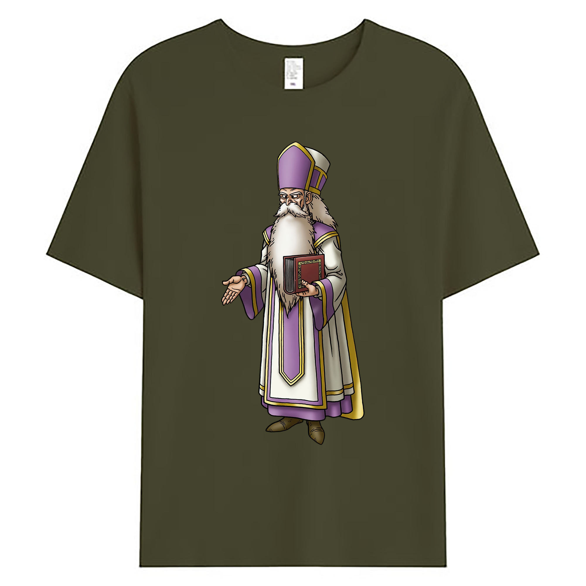 （画像用） ドラゴンクエスト Doragon Kuesuto Dragon Quest 綿100％ メンズ半袖Tシャツ｜肌触りやわらか＆通気性